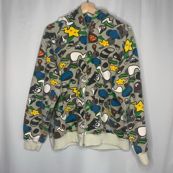 Bape Baby Milo x KAWS Hoodie